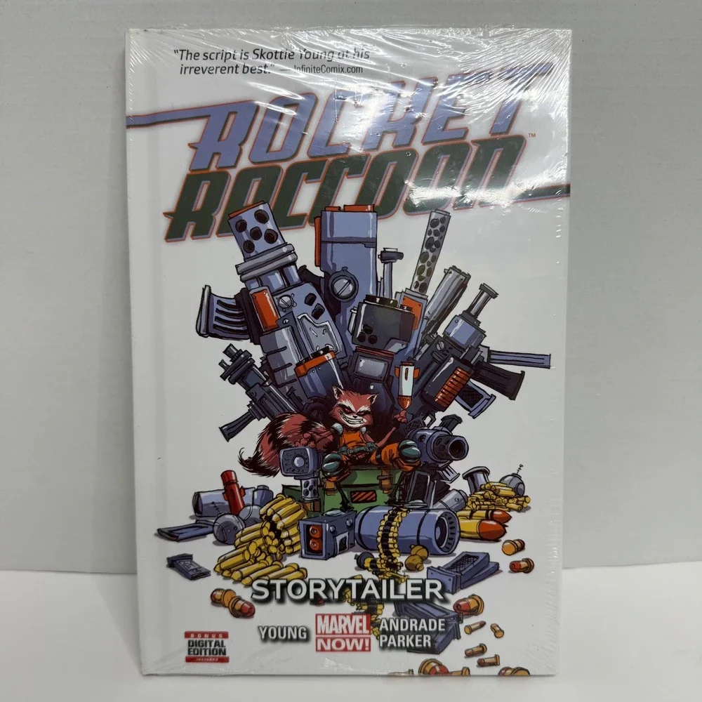 Marvel Rocket Raccoon Storytailer Vol 2 Hardcover Skottie Young 9780785193906
